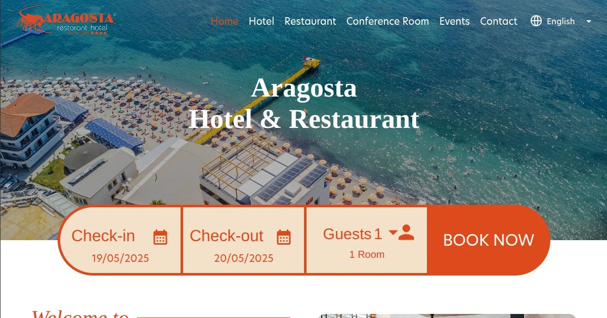 Aragosta Hotel — Durrës